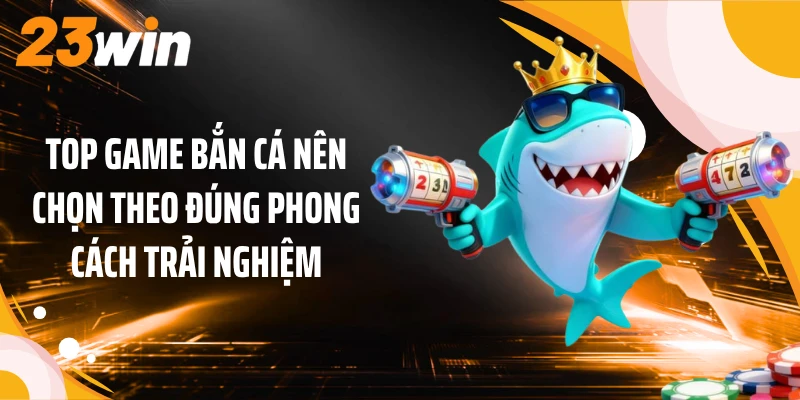 Top game bắn cá nên chọn theo đúng phong cách trải nghiệm